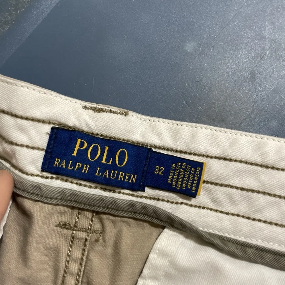 Vintage Polo Ralph Lauren Cargo Short Mens 32 Military Baggy Paratrooper Cotton